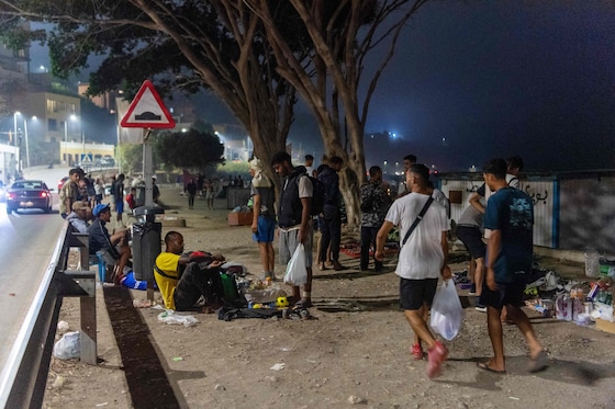 Vluchtelingen in Ceuta