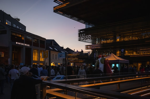 GHOST liet het Wintercircus en De Krook ontvlammen met performances, vuur en nachtelijke chaos.
