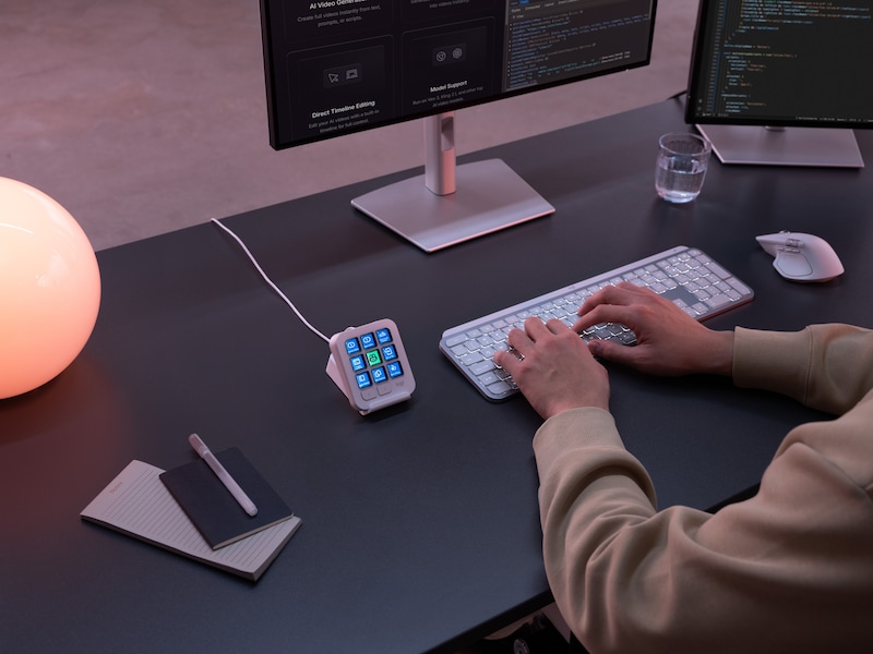 Logitech verkoopt MX Keypad met negen instelbare displaytoetsen voor 100 euro