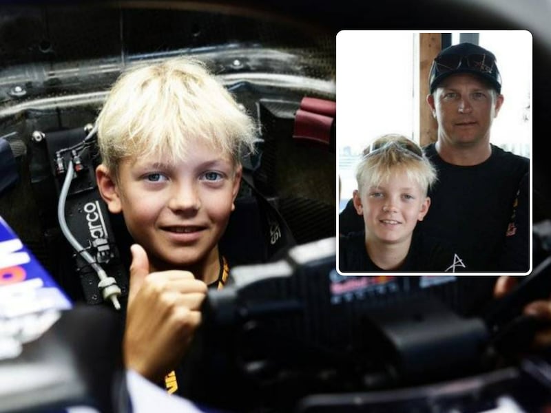“Een van de meest veelbelovende jonge coureurs van zijn leeftijd”: 11-jarige zoon van Kimi Raikkonen tekent contract bij opleidingsteam Red Bull