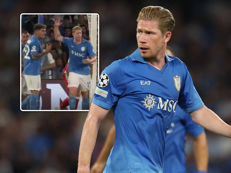 “Hij zal zelf ook zien dat hij zijn man had moeten volgen”: Kevin De Bruyne speelt 90 minuten, maar worstelt ook met zichzelf én medespelers