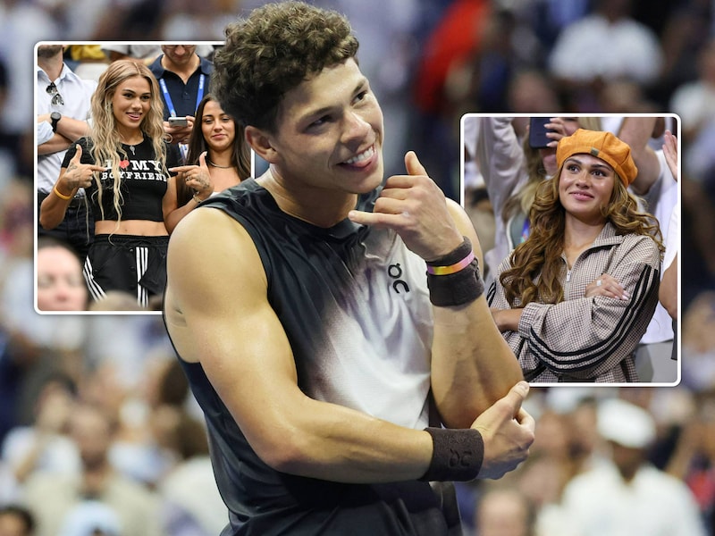“En ik dan?!”: hoe tennisser Ben Shelton samen met zijn (erg bekende) vriendin Trinity Rodman uitgegroeid is tot hét powerkoppel van de US Open