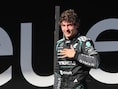 Ook op gloednieuw circuit in Madrid duldt WK-leider Kimi Antonelli geen tegenstand, Max Verstappen knap tweede na duel met Lando Norris