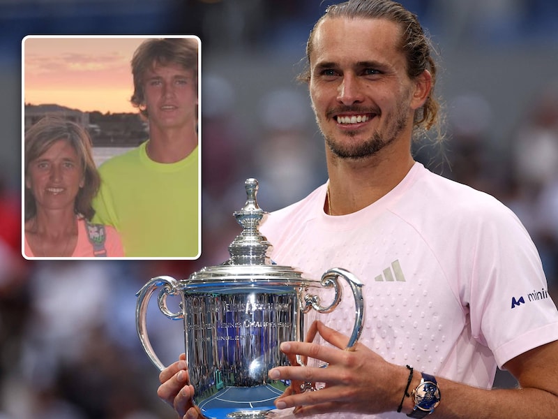 “‘Deze ziekte zal jouw leven niet bepalen’, zei ze”: Alexander Zverev bedankt na US Open-zege z’n moeder, die ondanks diabetes in hem bleef geloven