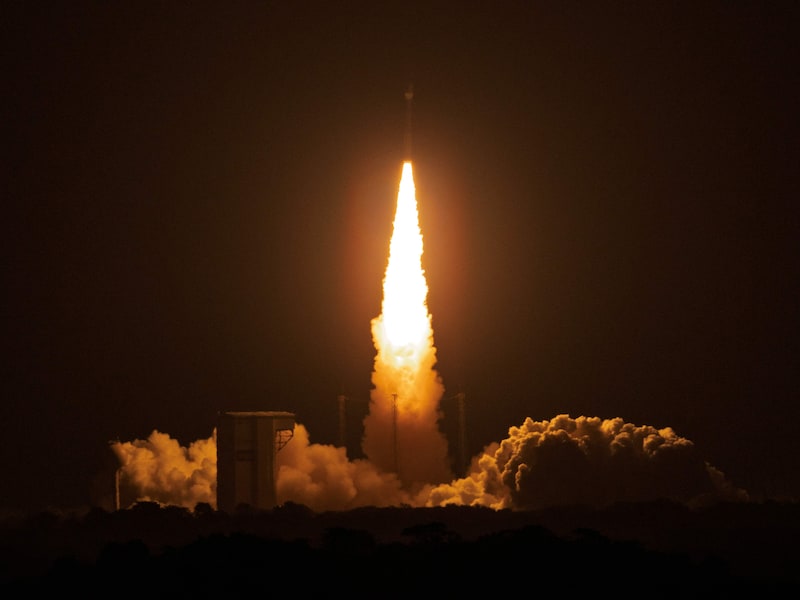 Europese klimaatsatellieten gelanceerd in Frans-Guyana