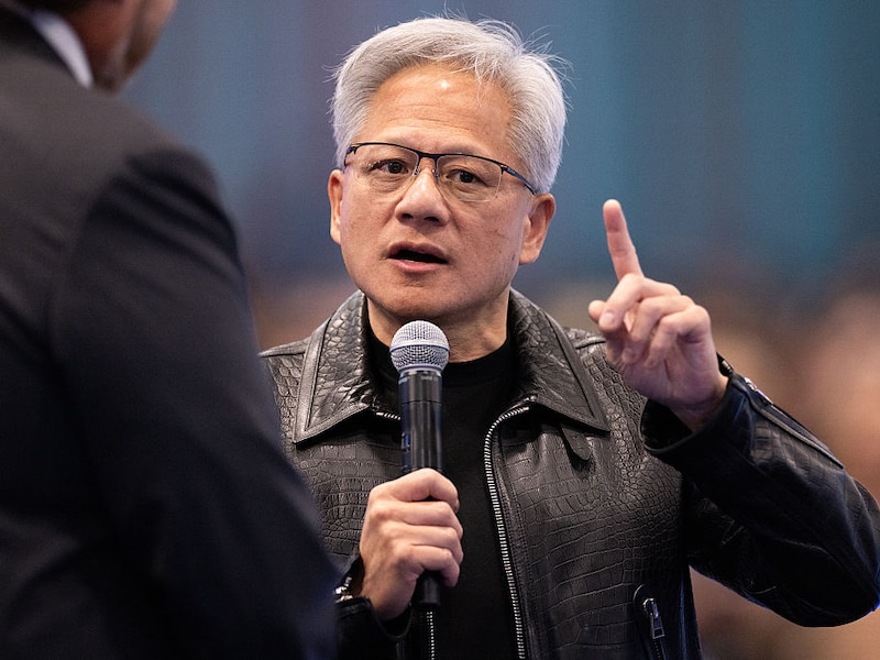 Jensen Huang, CEO van chipfabrikant Nvidia.