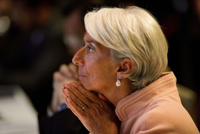 Christine Lagarde.