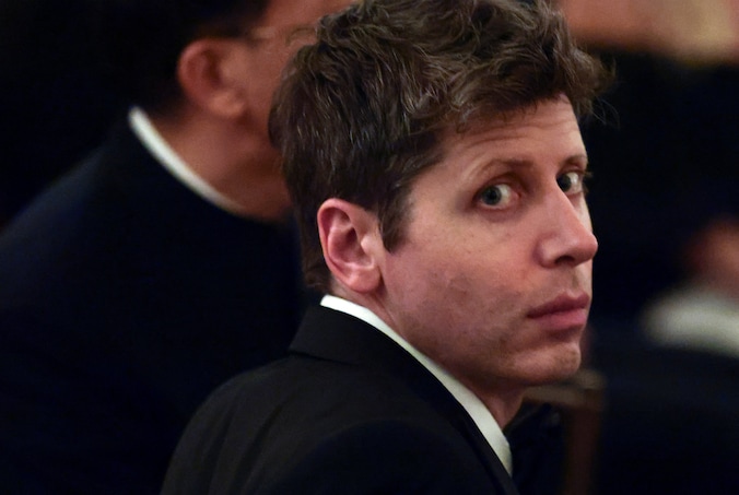 Sam Altman, de CEO van OpenAI.