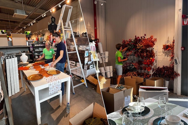 NET OPEN. Na verhuisvijfdaagse opent AVA nieuwe winkel in Roeselare ...