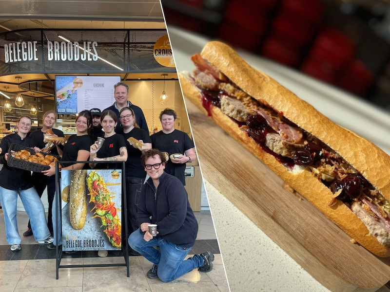 Delhaize Ninove opent Croustico Sandwich Corner en lanceert broodje Kriekepot: “Een broodje hoeft helemaal niet saai te zijn”