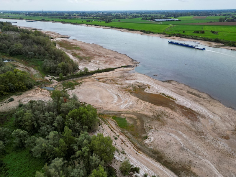 Minste water in decennia door Europese rivieren in zomer 2026