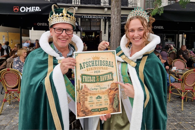 Bommels Koningspaar Davina en Fréderic blikken vooruit op afscheidsbal ...