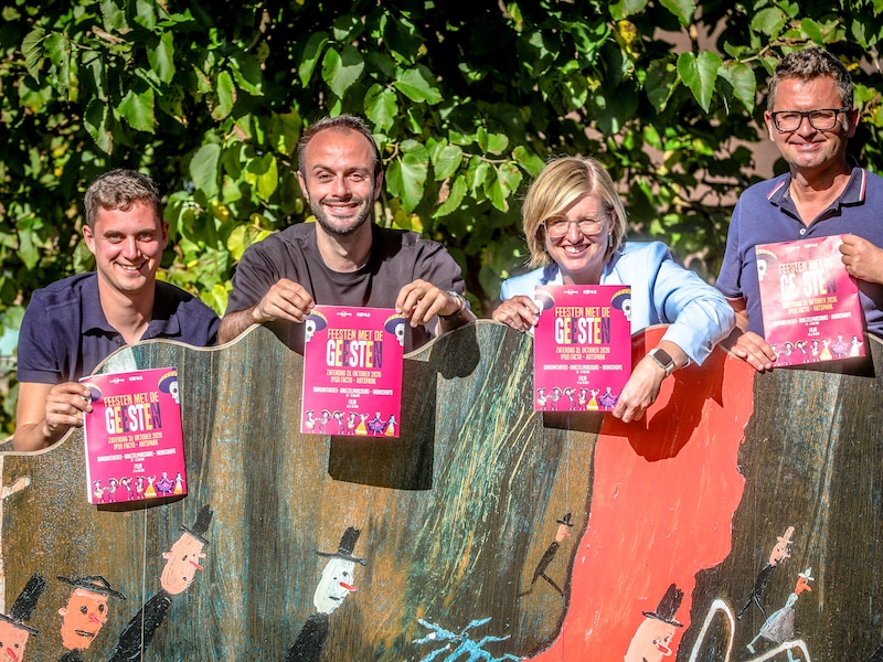 Feesten met de Geesten in Oudenburg op zaterdag 31 oktober