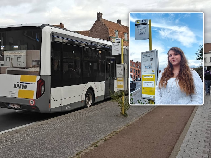 Flexbus niet beschikbaar in Ieper, dus duwt Kyara (20) haar mama in een rolstoel van het ziekenhuis naar huis