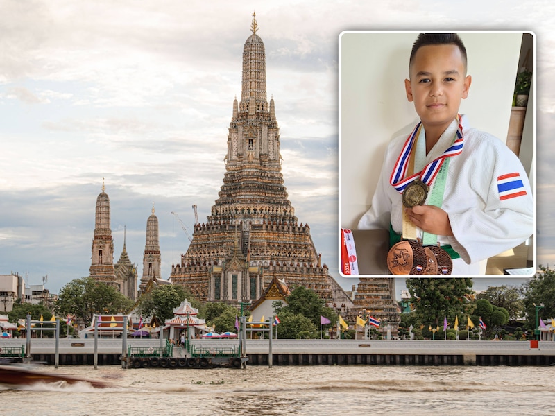 Judoka Shaun (11) doet onverwacht mee aan tornooi in Thailand en... wordt nationaal kampioen: “Al was er eerst dat probleempje met mijn gordel”