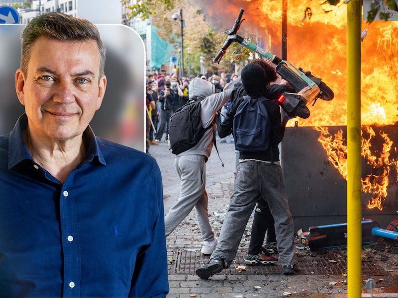 Wat niemand die scholieren in Luik vertelt, is dat ze door andermans ruiten in te gooien toch vooral hun eigen ruiten ingooien