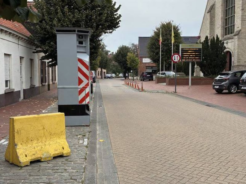Lokale politie flitst week lang in deze straat in Nevele