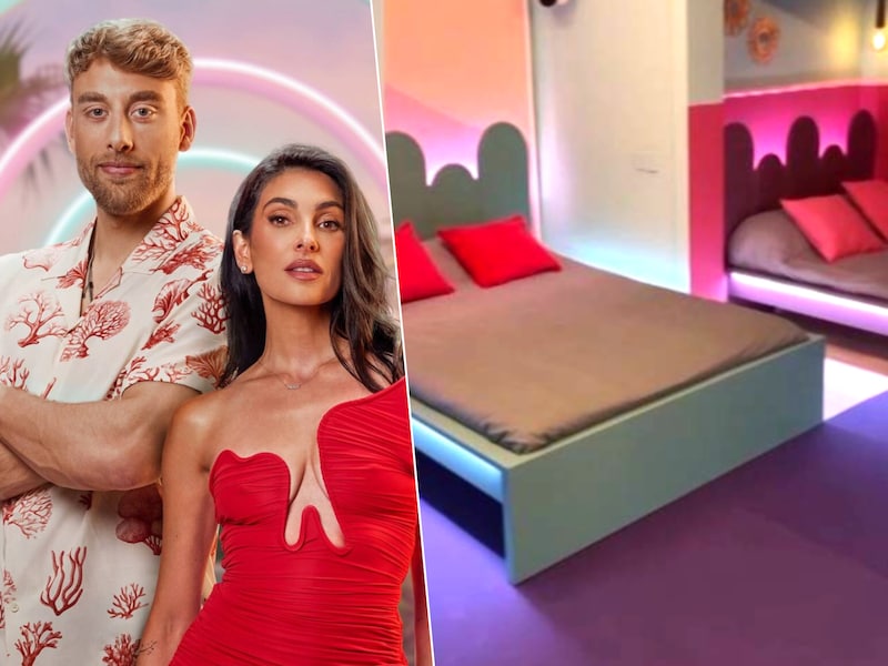 KIJK. Ward Lemmelijn en Anna Nooshin tonen de villa van ‘Love Island VIPS’: “Amai, zo dicht bij elkaar!”