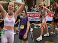 Amber Heard loopt eerste halve marathon: actrice zet knappe tijd neer