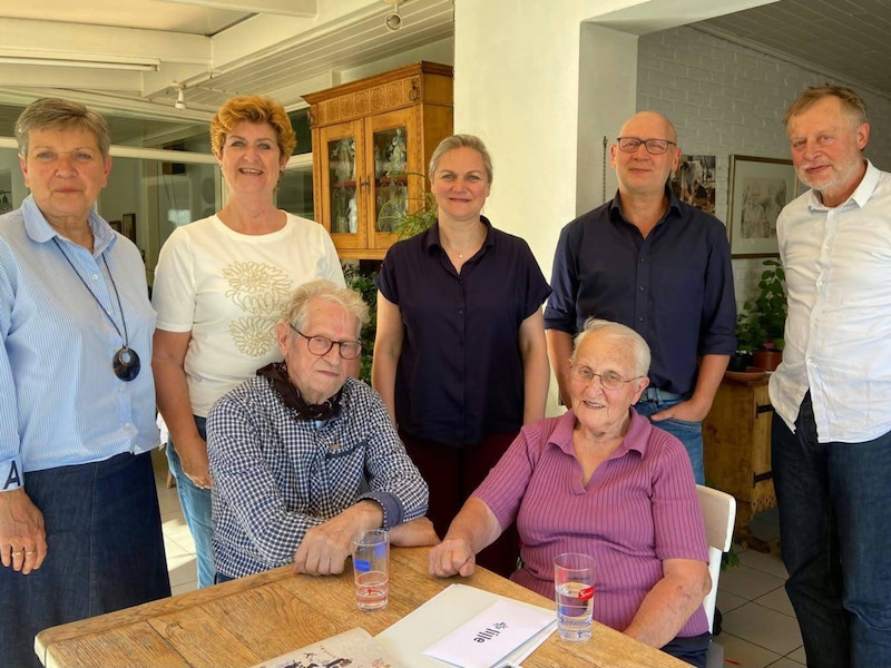 Fons Willems en Marie De Peuter 70 jaar getrouwd
