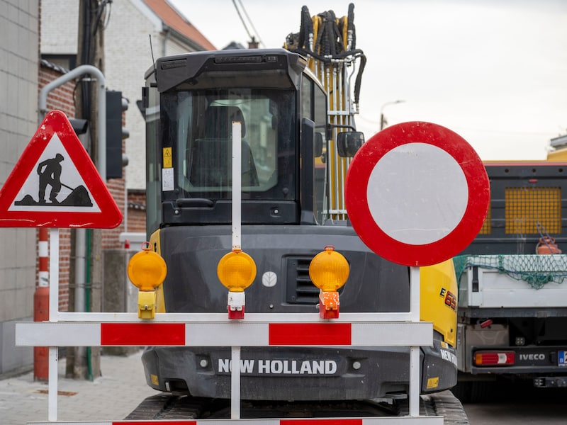 Burgemeester Potiaulaan twee dagen afgesloten voor verkeer