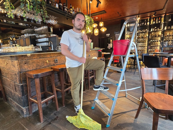 De Scheve Zeven in Zomergem al heel de week dicht door waterlek: “Heel ...