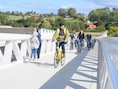 Nieuwe fietsbrug Lange Leupe over N60 in Oudenaarde officieel geopend: “Verbinding tussen vier steden”
