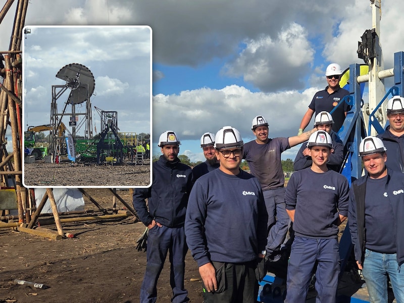 KIJK. Ingenieurs schieten pompoen naar nieuw Belgisch record van 595 meter op BK Pompoenschieten in Kasterlee: “We mikten op 600 meter”