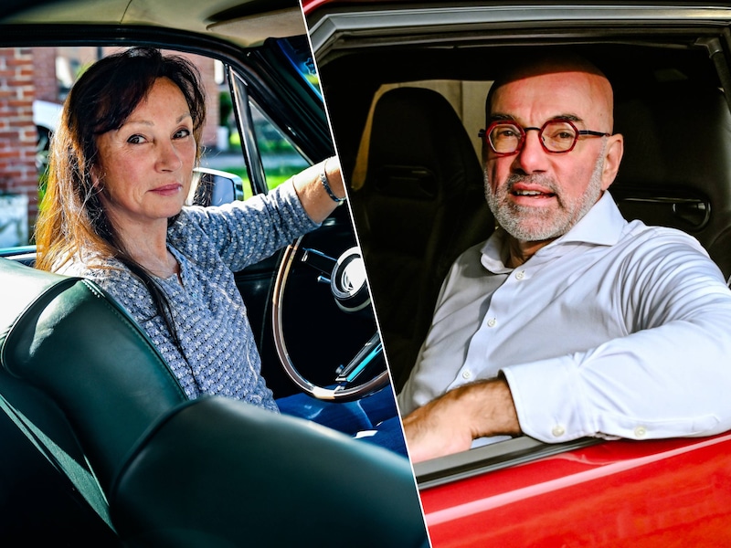 Liefhebbers Krist’l (69) en Dimitri (59) zien duizenden euro’s meerwaarde voor hun oldtimers: “Het is een passie én een belegging”