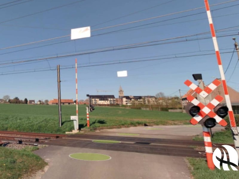 Spoorwegovergang Belsbruggestraat in Anzegem bijna week afgesloten voor werkzaamheden