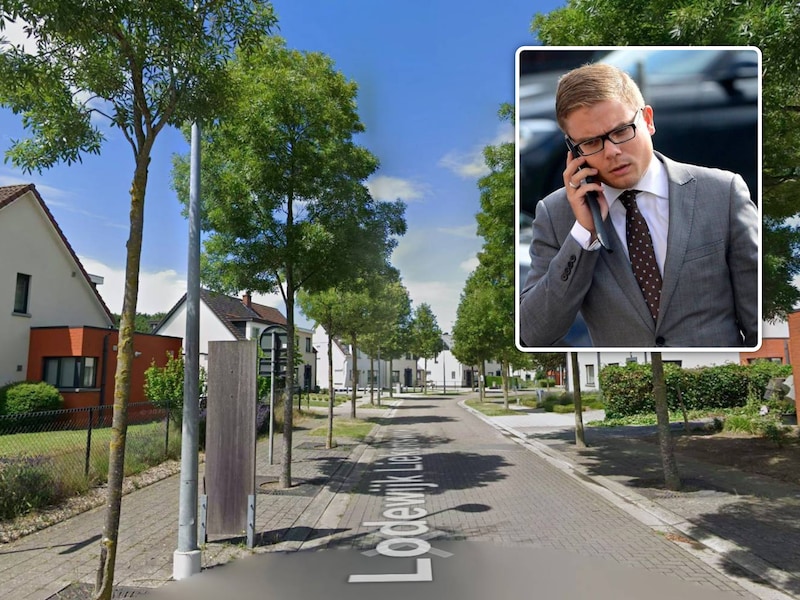 De feiten speelden zich af in de Lodewijk Liekenswijk in Heist-op-den-Berg. Inzet: Dieter Van Hemelryck, advocaat van het slachtoffer (40).