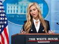 KIJK. Nieuwe woordvoerster van het Witte Huis verwart haar echtgenoot met Trump in eerste persconferentie
