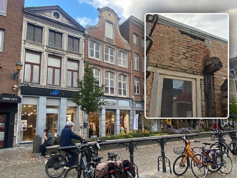 Gevelstuk dreigt te vallen aan Veritas: IJzerenleen in Mechelen afgesloten