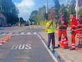Verkeerde wegmarkering op Haachtsesteenweg zorgt voor gevaarlijke verkeerssituatie: situatie is ondertussen opgelost