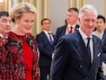 Een toeristisch uitje, rundertournedos en een opvallende tikfout: Filip en Mathilde sluiten eerste dag in Kazachstan af