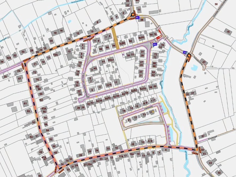 Koollochting in Roosdaal drie dagen afgesloten door wegenwerken: verkeer moet omrijden