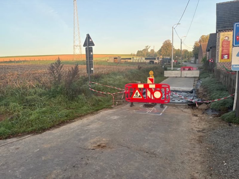 Werken ter hoogte van de Mussestraat in Maarkedal: deel van fietssnelweg tijdelijk onderbroken