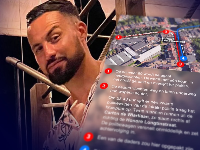 Ze lieten hem dood achter en zetten op het een lopen: reconstructie van de minuten nadat agent Nordine (41) werd doodgeschoten