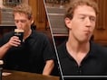 Mark Zuckerberg moet Guinness drinken tijdens podcast, maar heeft daar duidelijk moeite mee