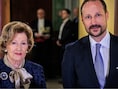Noorse koningin (89) moet verdriet naar de achtergrond schuiven: zoon Haakon heeft haar nodig