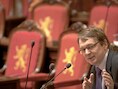 Jurgen Ceder zou als NSV-voorzitter het been van een student hebben overgestampt.