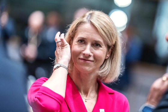 Kaja Kallas, de hoge vertegenwoordiger voor het buitenlandse beleid.