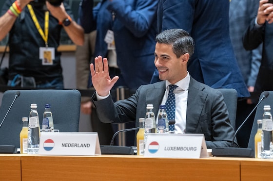 De Nederlandse premier Rob Jetten.