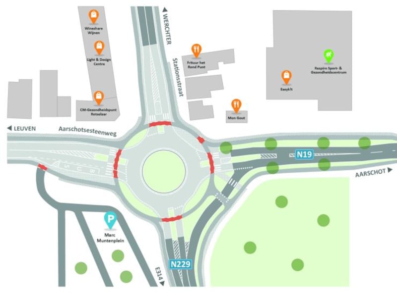 Agentschap Wegen en Verkeer houdt infomarkt over herinrichting Steenweg op Holsbeek en rotonde