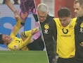 De schade lijkt toch beter mee te vallen: Kos Karetsas staat zeker twee matchen aan de kant bij Borussia Dortmund met voetblessure