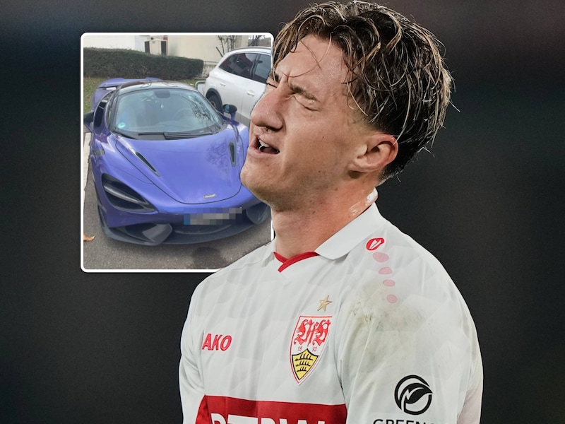 Ook de paarse McLaren van ex-Rode Duivel Ameen Al-Dakhil is niet meer welkom: Stuttgart grijpt na slechte start in met opvallende maatregel