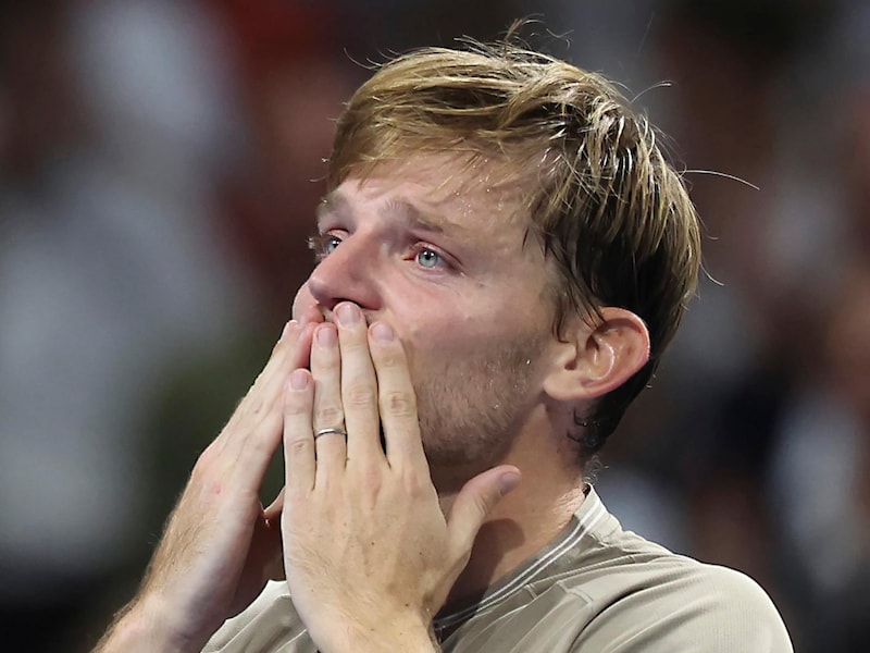 Buigen, maar niet barsten: David Goffin stelt afscheid én hulde nog even uit met zege tegen Bertola op European Open