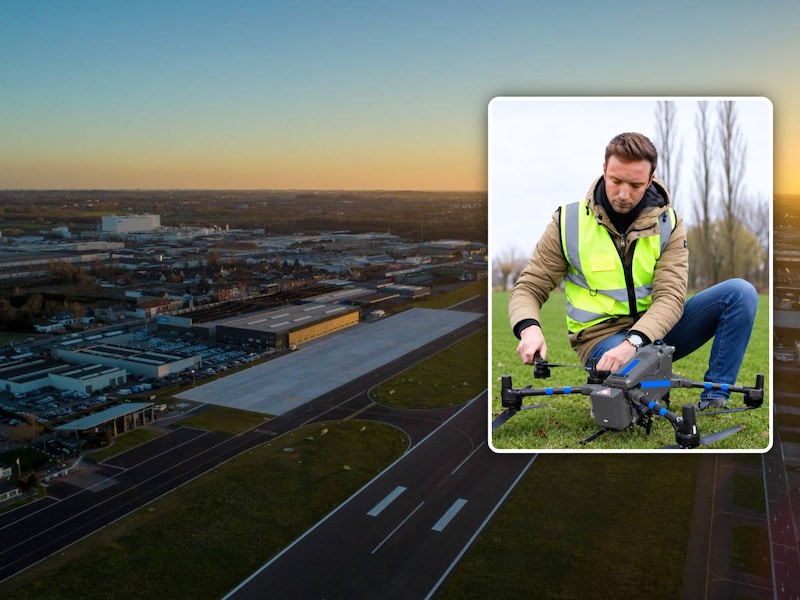 Drone boven woonwijken in regio Kortrijk roept vragen op, luchthaven onthult bijzonder onderzoek: “We vliegen niet over mensen”