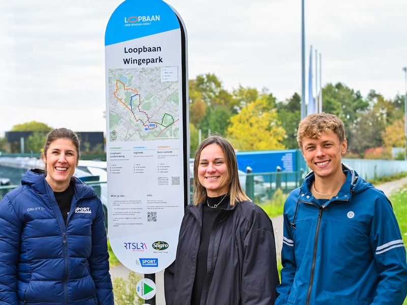 Rotselaar opent nieuwe bewegwijzerde looproutes in Wingepark: “Voor de mentale gezondheid biedt de loopbaan een grote meerwaarde”