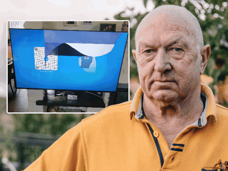 Roger (74) koopt tv van 999 euro, maar ziet bij installatie grote vlek: “Volgens Krëfel is dat mijn verantwoordelijkheid”
